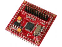 Development prototype header breakout board for LPC1343 CORTEX M0 ARM microcontroller