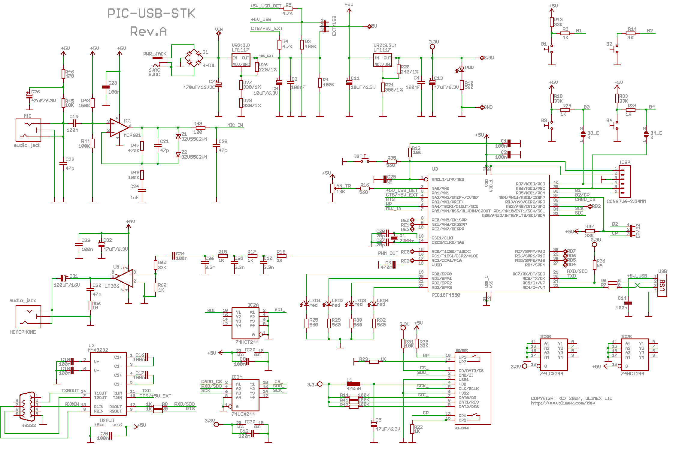 PIC USB STARTERKIT PROTOTYPE