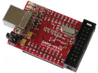 Header development board for ATSAM3S4BA microcontroller