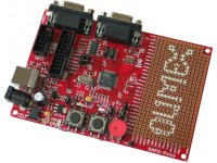 Header development board for ATSAM3S4BA microcontroller