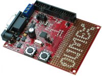 Development prototype board for LPC11C24 CORTEX M0 ARM microcontroller