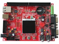 Development prototype board with LPC2378 Ethernet, USB, 2xCAN, 2xRS232, ETHERNET, SD/MMC, AUDIO IN-OUT, MICTOR