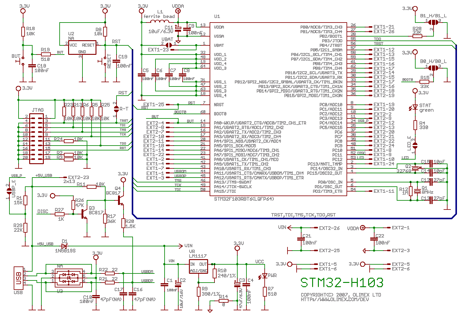 Usb stm32 схема - 82 фото