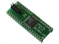 AT Mega32 header board with JTAG connector