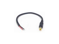 High current power cable with high quality power jack with springs