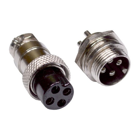5×New Aviation Plug 3-Pin 16 mm GX16-3 Male and Female Panel Metal Connecteur