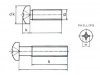 SCREW-DIN7985-M3X25