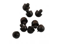 Black rubber feets (10 pcs)