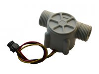 Measure liquid/water flow for your solar, computer cooling, or gardening project using this handy basic flow meter