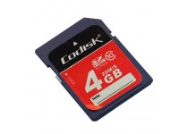 Blank 4GB SD-MMC Class 10 card