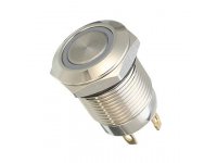 Water proof industrial push button with LED ring