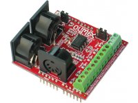 Open Source Hardware MIDI shield for DUINOMITE, PINGUINO, MAPLE, ARDUINO like development boards