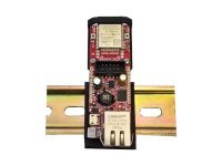 Aluminum clip for DIN rail with Plastic seat for ESP32-POE ESP32-POE2 and ESP32-POE-ISO boards