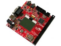 MPS430F5438 starterkit development board with NOKIA3310 graphics LCD, RS232, USB, AUDIO, SD-MMC CARD, Joystick