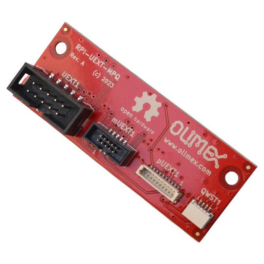 Raspberry Pi 40 pin to UEXT classic mUEXT pUEXT and QWST (Qwiic Stemma) adapter