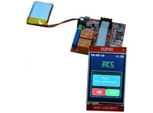MOD-LCD2.8RTP - Open Source Hardware Board