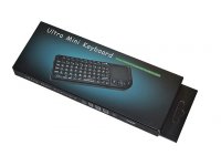 Ultra light mini wireless 3 in 1 keyboard, touchpad and laser pointer