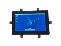 LCD7 Plastic frame and brackets for panel mount of LCD-OLinuXino-7(1024x600) LCDs