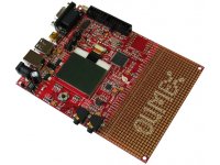 Prototype board for PIC32MX460F512L microcontroller