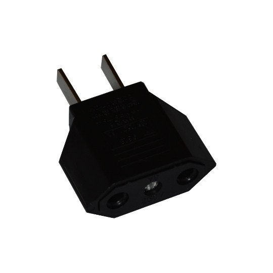 Power plug adapter from European to US standard