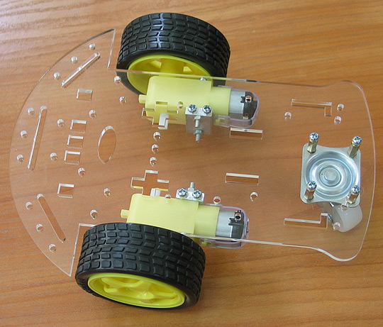 3 wheel robot chassis 2025