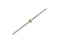 Trapezoidal screw 300 mm with brass nut