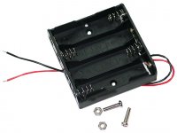 Battery holder - 4 x AA