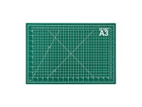 A3 A4 A5 Double side Heavy Duty Craft Cutting Mat Pad Non-Slip PVC with Grid Lines and Measurement Markings